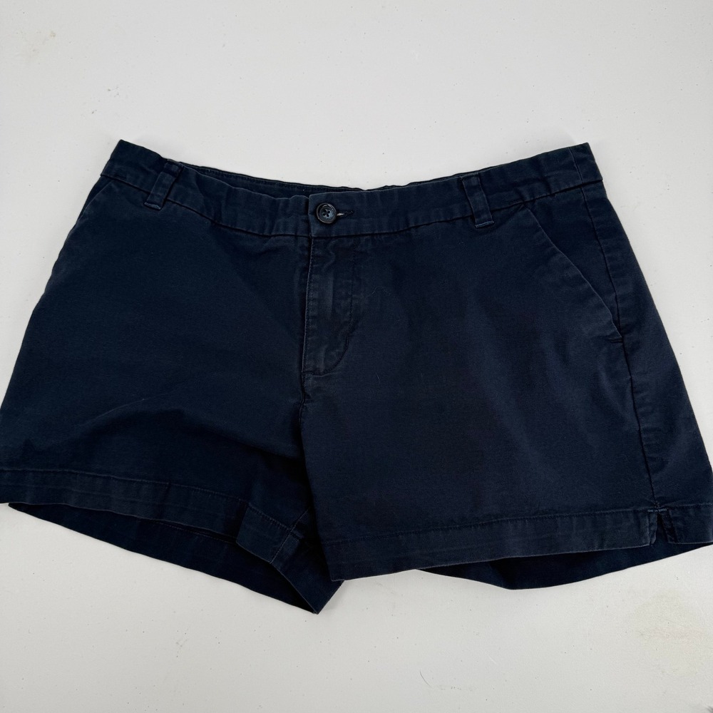 Patagonia Chino Shorts Womens 12 Navy Blue Stretch Stretch All-Wear 57796
